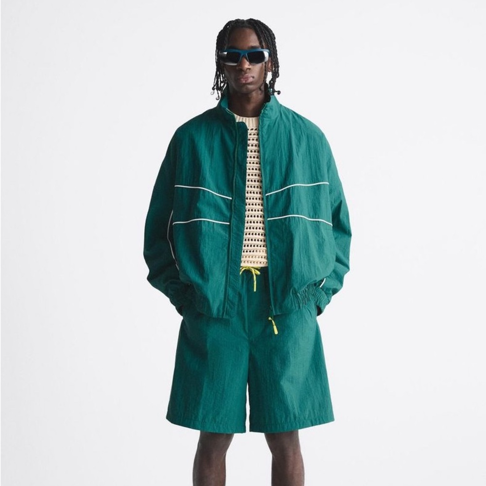 Zara Men’s Green Track Set